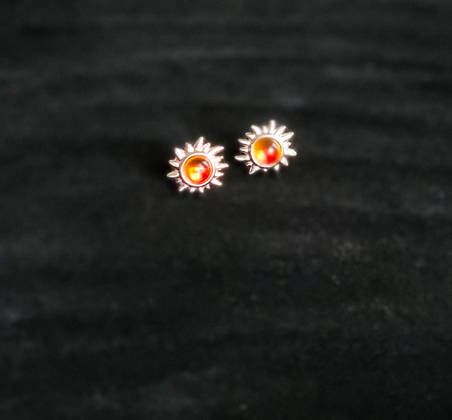 Sun Stud Earrings