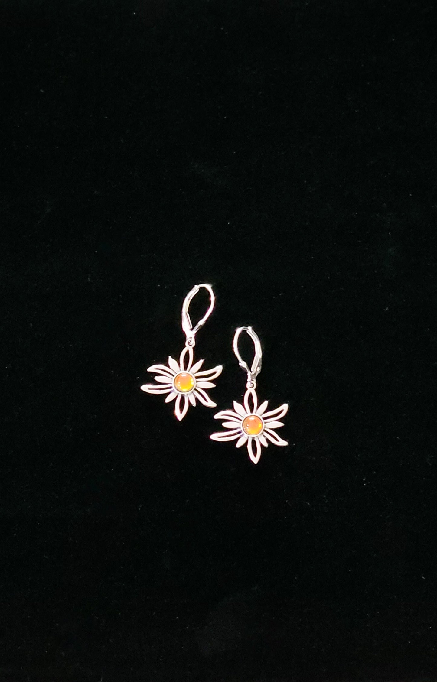 Sun Dangling Earrings