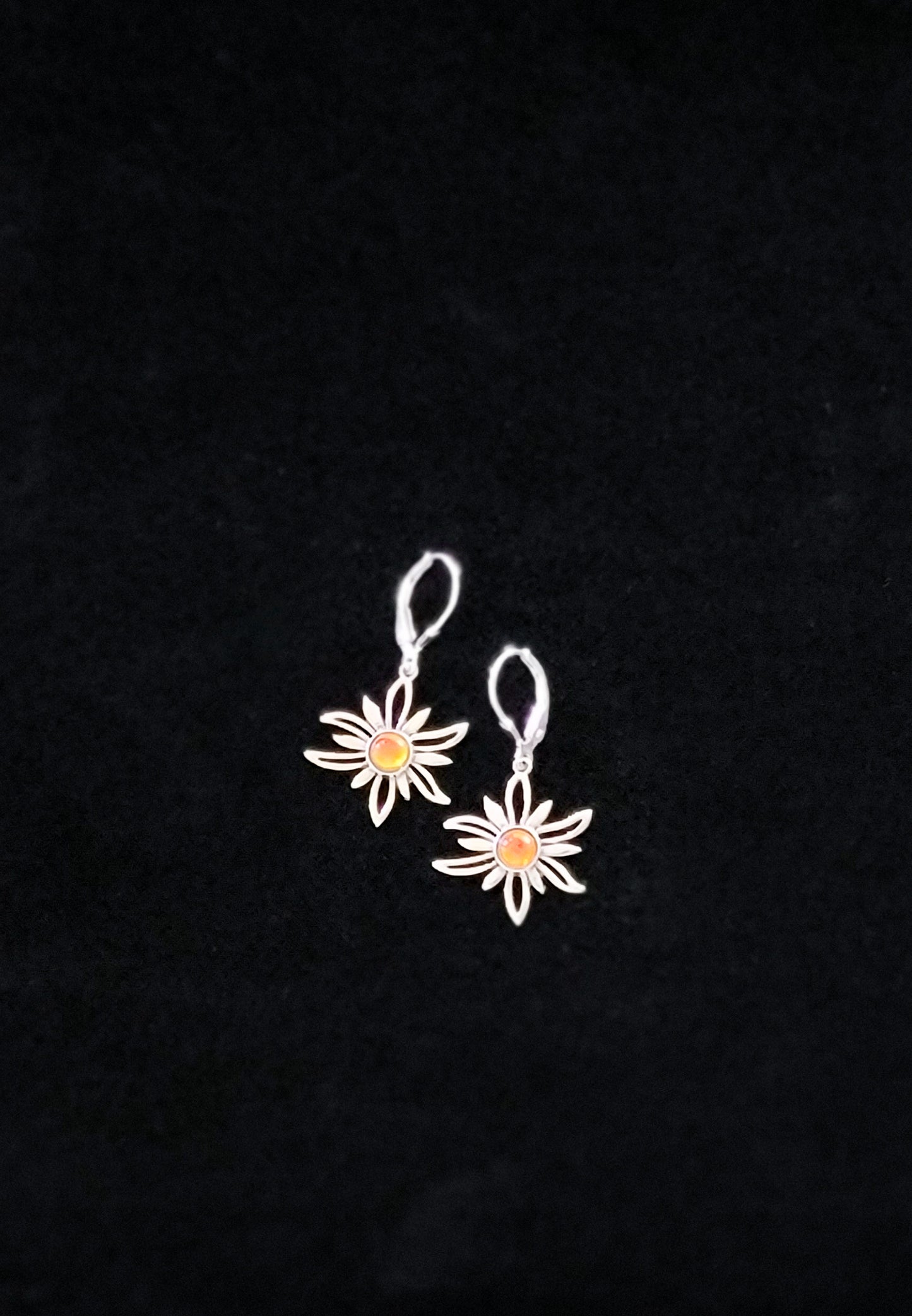 Sun Dangling Earrings