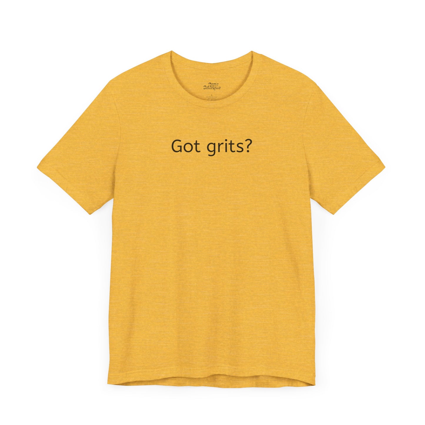 Got Grits? Unisex Jersey Short Sleeve Tee - Casual Comfort for Food Lovers
