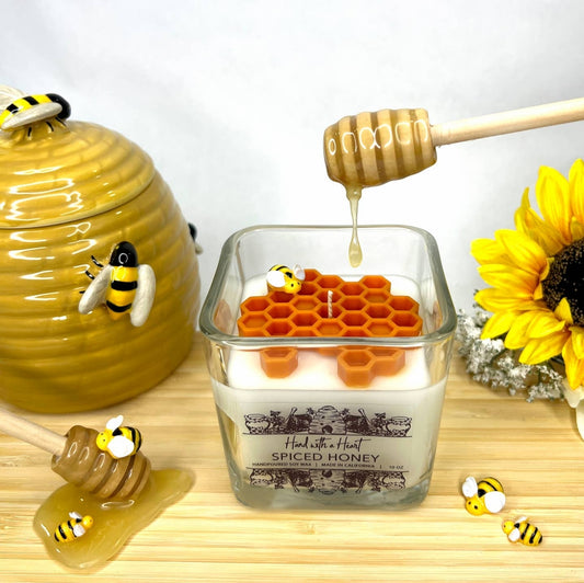 Spiced Honey Soy Wax Candle