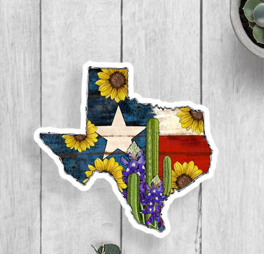 Texas Vinyl Sticker