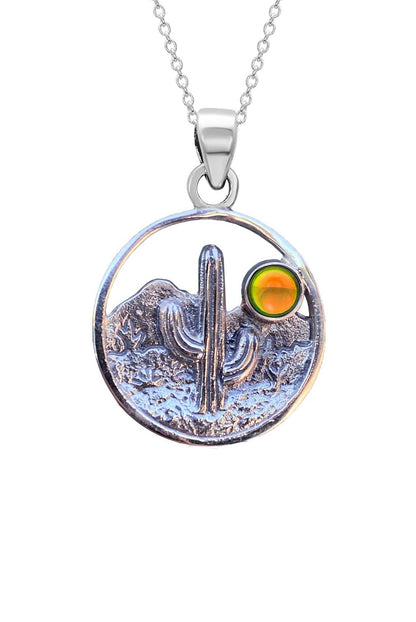 Saguaro Cactus Necklace