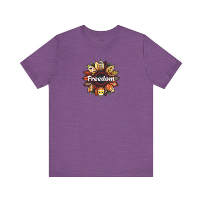 Freedom Unisex Short Sleeve Tee - Celebrate Independence and Self-Expression